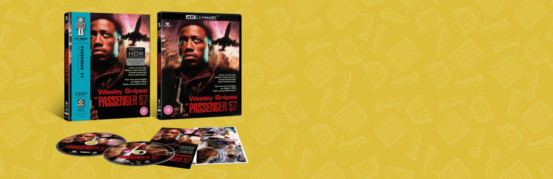 Passenger 57 4K UHD and Blu-ray