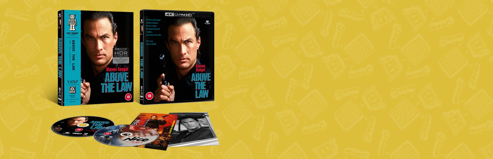 Above the Law 4K UHD and Blu-ray